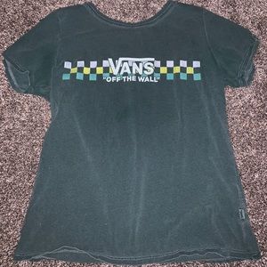 A t-shirt crop top